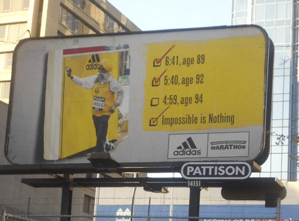 Fauja Singh + Adidas